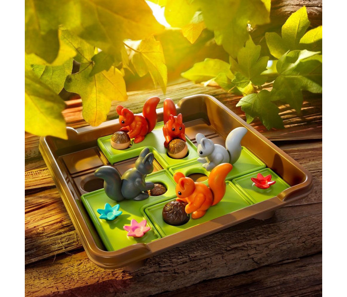 Настольная игра Вперед, за орехами! XXL (Squirrels Go Nuts XXL) ENG + правила УКР. Smart Games (SG 425 XL)