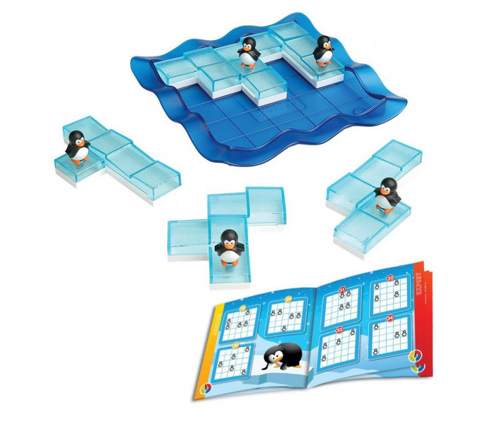 Настольная игра Пингвины на льду (Penguins on Ice - Celebration) ENG + правила УКР. Smart Games (SG 155)