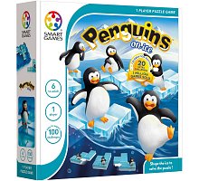 Фото Настільна гра Пінгвіни на льоду (Penguins on Ice - Celebration) ENG + правила УКР. Smart Games (SG 155)