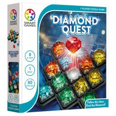 Настільна гра Діамантовий квест (Diamond Quest) ENG + правила УКР. Smart Games (SG 093)