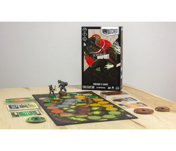 Настольная игра Unmatched: Робін Гуд проти Біґфута (УКР). Geekach Games (GKCH021RB)