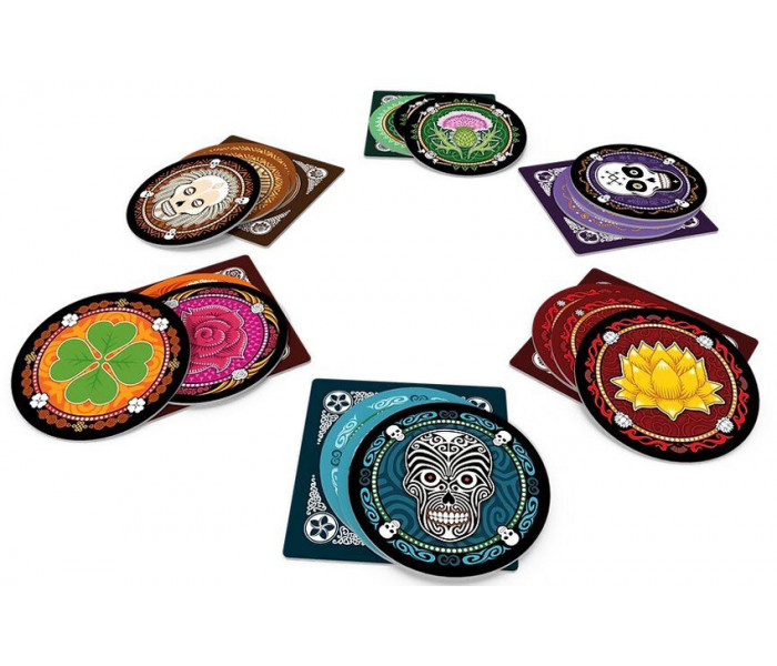 Настольная игра Череп (Skull) УКР. Geekach Games (GKCH111SKTK)