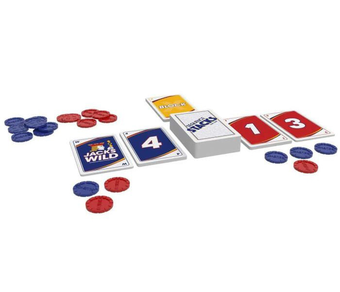 Настільна гра Сіквенс. Карткова гра (Sequence Stacks Card Game) ENG. Goliath Games (26276)