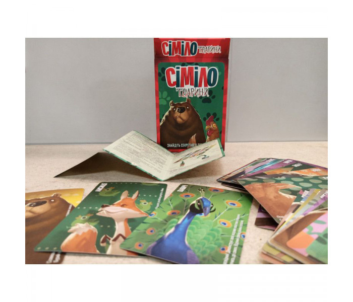 Настільна гра Сіміло. Тварини (Similo. Animals) УКР. Kilogames (11975)