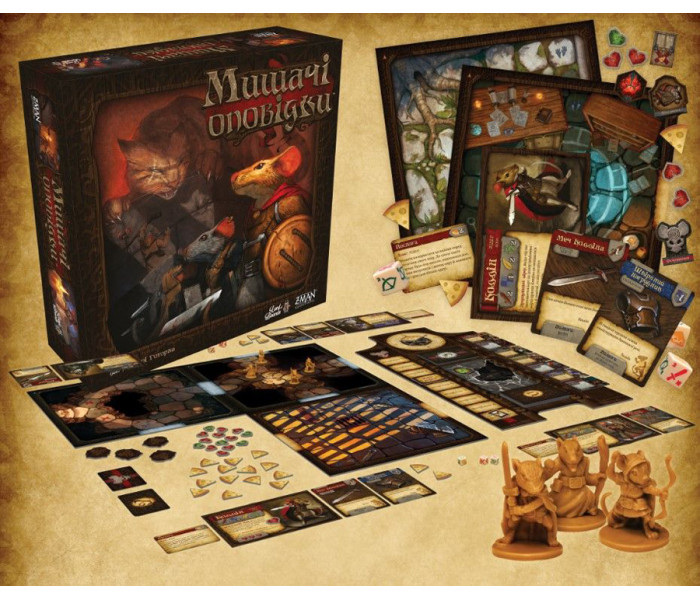 Настольная игра Мишачі оповідки (Mice and Mystics) УКР. Lord of Boards (LOB2317UA)