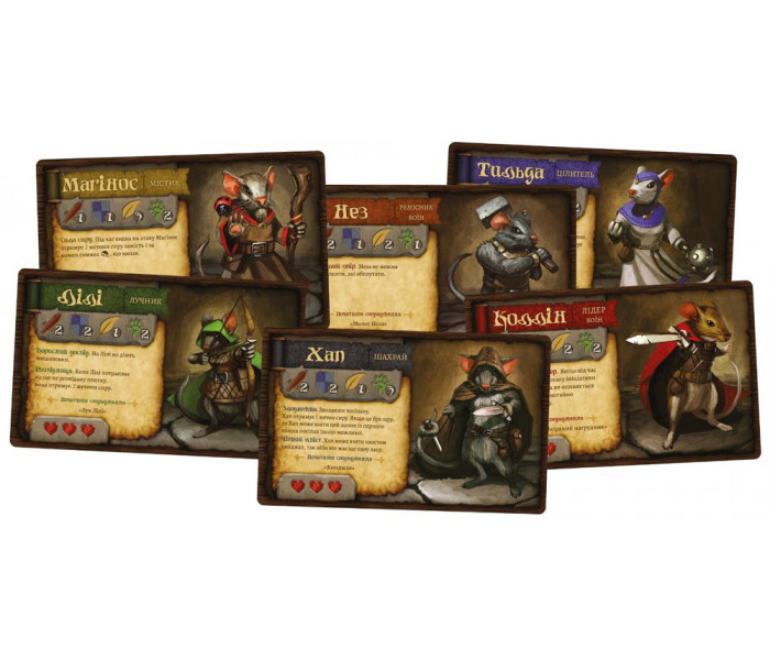 Настольная игра Мишачі оповідки (Mice and Mystics) УКР. Lord of Boards (LOB2317UA)