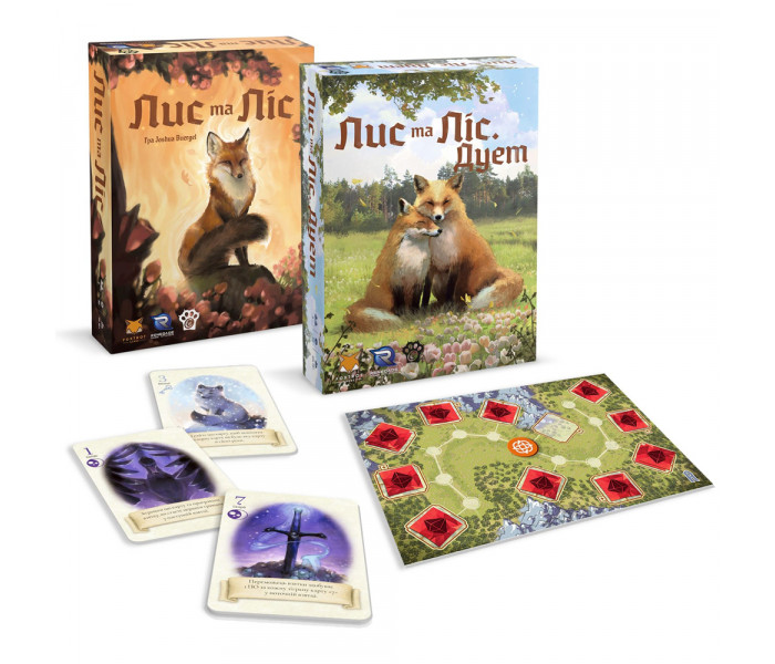 Настольная игра Лис та Ліс (The Fox in the Forest) УКР. Woodcat (W0018)