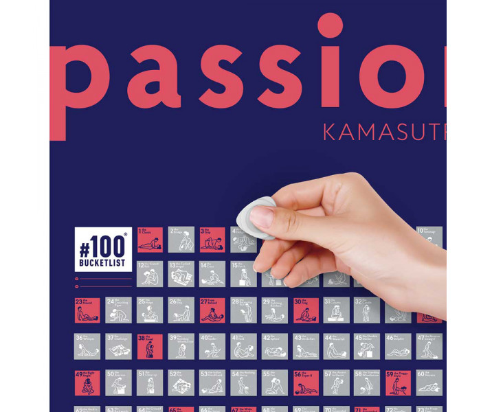 Скретч постер 100 Справ Kamasutra Passion (УКР) 1DEA.ME (4820191133495)