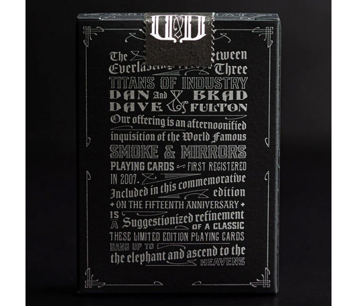 Карты Smoke & Mirrors 15th Anniversary Editon (Black) от Dan&Dave