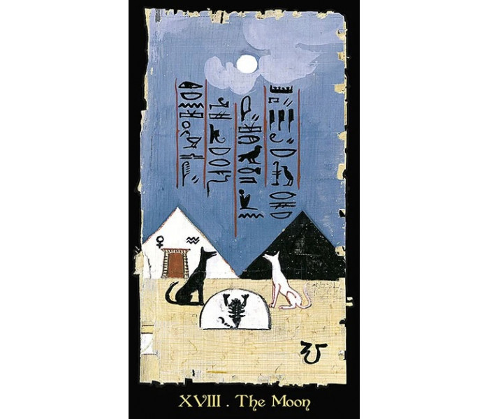 Египетское Таро (Старшие Арканы) - Egyptian Tarot (Grand Trumps). Lo Scarabeo