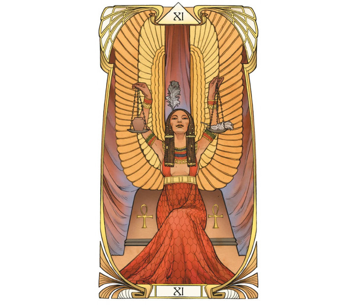 Єгипетське Таро Модерну - Egyptian Art Nouveau Tarot. Lo Scarabeo