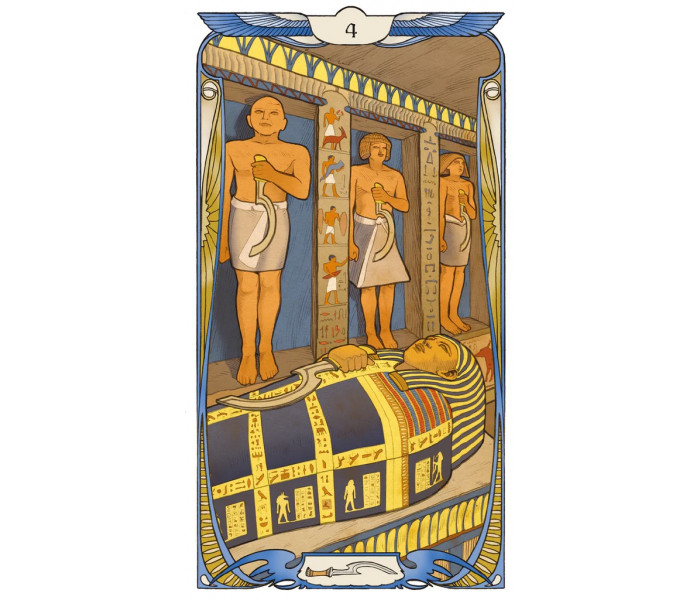 Єгипетське Таро Модерну - Egyptian Art Nouveau Tarot. Lo Scarabeo