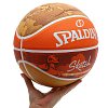 Фото 7 - М'яч баскетбольний гумовий SPALDING JUMP SKETCH 84452Y №7 помаранчевий