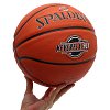 Фото 6 - М'яч баскетбольний гумовий SPALDING NEVERFLAT HEX 84440Y №7 помаранчевий