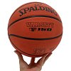 Фото 5 - М'яч баскетбольний гумовий SPALDING TF-150 VARSITY 84421Y №7 помаранчевий