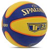 Фото 2 - М'яч баскетбольний гумовий SPALDING TF-33 84352Y №6 синій-жовтий