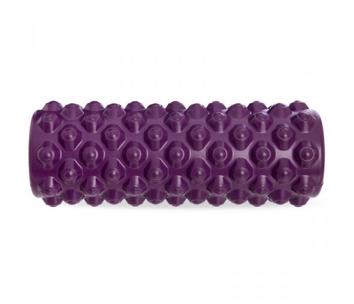 Роллер для йоги и пилатеса (мфр ролл) Grid Bubble Roller Zelart FI-5714 36см цвета в ассортименте