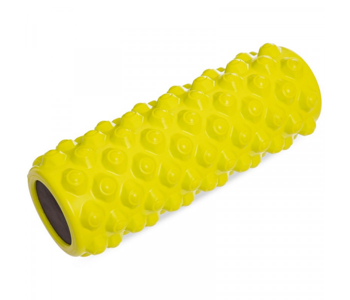Роллер для йоги и пилатеса (мфр ролл) Grid Bubble Roller Zelart FI-5714 36см цвета в ассортименте