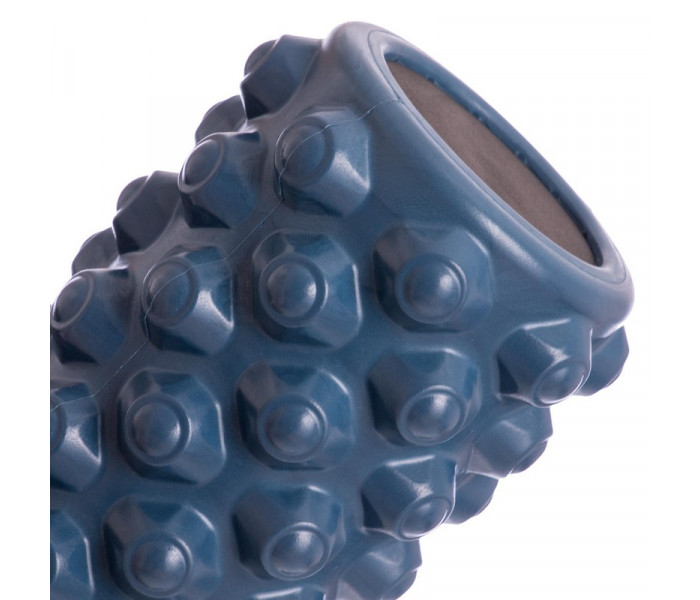 Роллер для йоги и пилатеса (мфр ролл) Grid Bubble Roller Zelart FI-5714 36см цвета в ассортименте