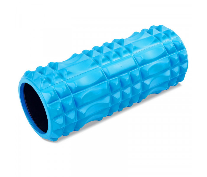 Роллер для йоги та пілатесу (мфр рол) Grid Spine Roller Zelart FI-5712 33см кольори в асортименті