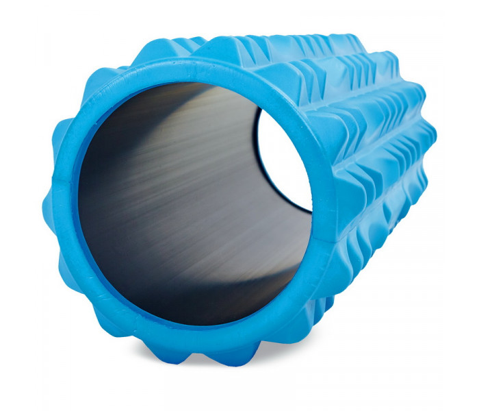 Роллер для йоги та пілатесу (мфр рол) Grid Spine Roller Zelart FI-5712 33см кольори в асортименті
