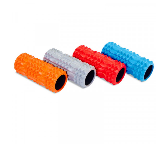 Роллер для йоги та пілатесу (мфр рол) Grid Spine Roller Zelart FI-5712 33см кольори в асортименті