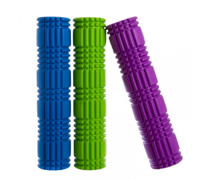 Роллер для йоги та пілатесу (мфр рол) SP-Sport Grid 3D Roller FI-4941 61см кольори в асортименті