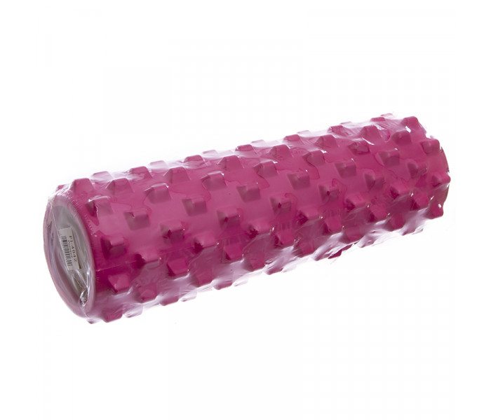 Роллер для йоги та пілатесу (мфр рол) SP-Sport Grid Bubble Roller FI-6672 45см кольори в асортименті