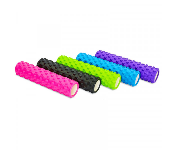 Роллер для йоги и пилатеса (мфр ролл) SP-Sport Grid Rumble Roller FI-6280 61см цвета в ассортименте