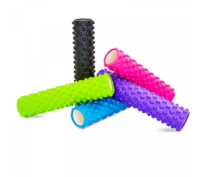 Роллер для йоги и пилатеса (мфр ролл) SP-Sport Grid Rumble Roller FI-6280 61см цвета в ассортименте