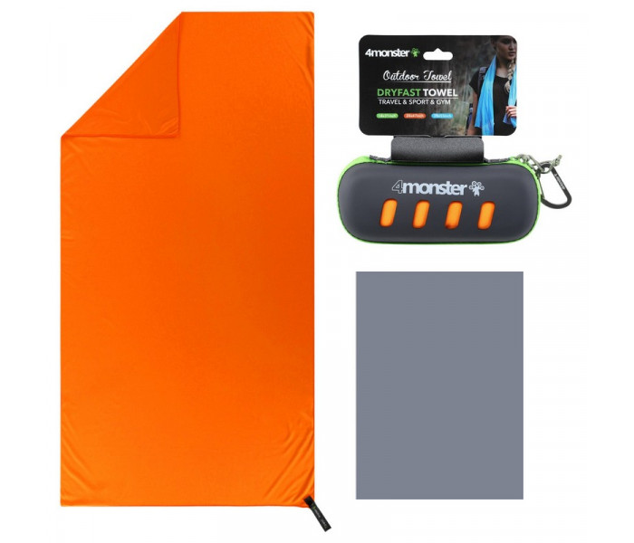 Полотенце спортивное FRYFAST TOWEL 4Monster T-EDT-120 цвета в ассортименте