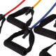Эспандер многофункциональный для фитнеса 5 жгутов Resistance Band Zelart ET-500 в чехле