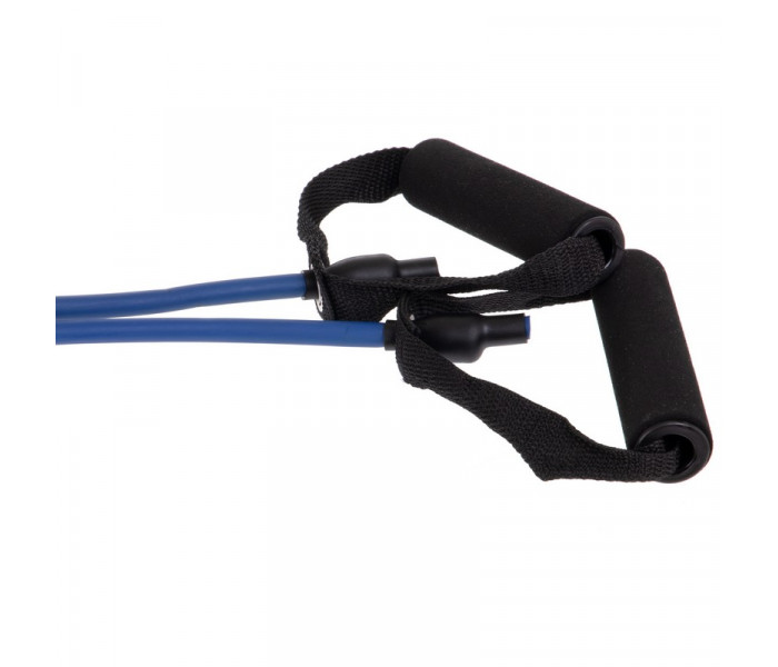 Эспандер многофункциональный для фитнеса 5 жгутов Resistance Band Zelart ET-500 в чехле