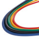Эспандер многофункциональный для фитнеса 5 жгутов Resistance Band Zelart ET-500 в чехле