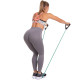 Эспандер многофункциональный для фитнеса 5 жгутов Resistance Band Zelart ET-500 в чехле