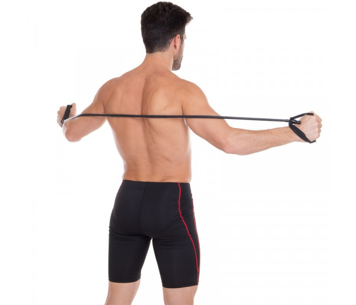 Эспандер многофункциональный для фитнеса 5 жгутов Resistance Band Zelart ET-500 в чехле