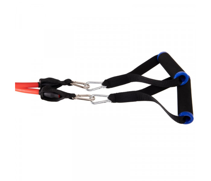 Еспандер багатофункціональний для фітнесу 9 джгутів Resistance Band Zelart DT-1002 в чехле
