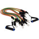 Еспандер багатофункціональний для фітнесу 9 джгутів Resistance Band Zelart DT-1002 в чехле