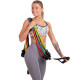 Еспандер багатофункціональний для фітнесу 9 джгутів Resistance Band Zelart DT-1002 в чехле