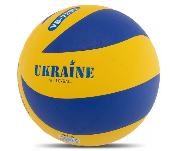 М’яч волейбольний UKRAINE VB-7300 №5 PU клеєний
