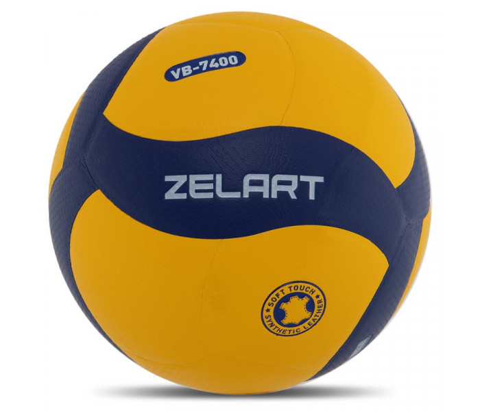 М’яч волейбольний ZELART VB-7400 №5 PU клеєний