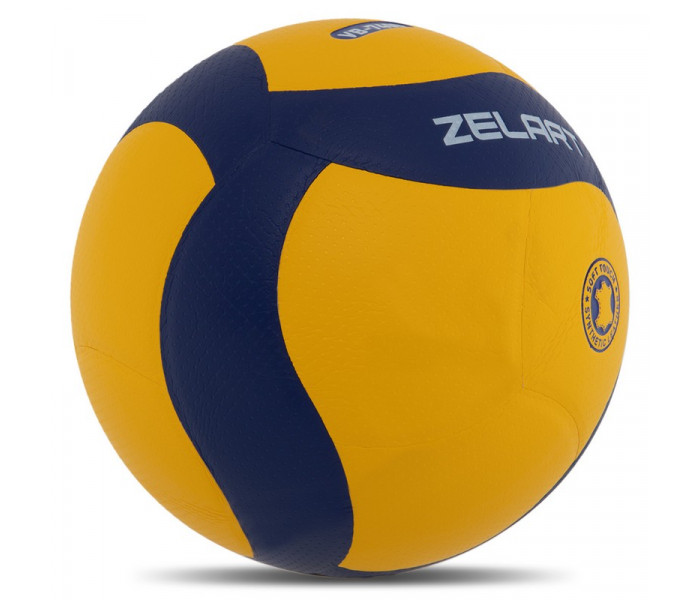 М’яч волейбольний ZELART VB-7400 №5 PU клеєний