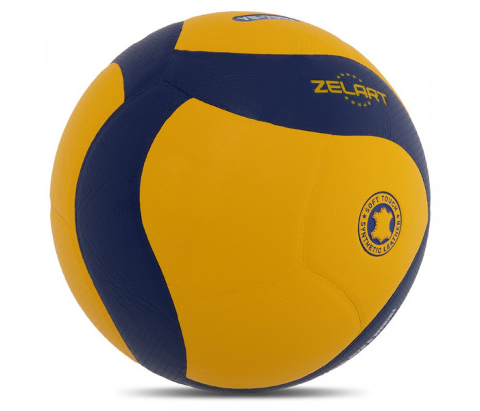 М’яч волейбольний ZELART VB-7550 №5 PU клеєний
