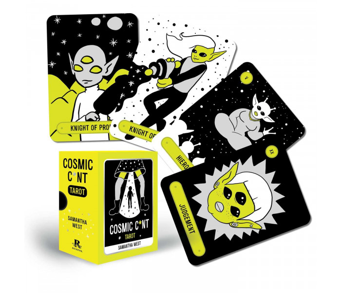 Космічні Карти Таро - Cosmic C*nt Tarot. Rockpool Publishing