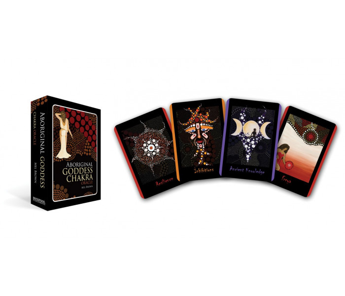 Чакральний Оракул Богині Аборигенів - Aboriginal Goddess Chakra Oracle. Rockpool Publishing