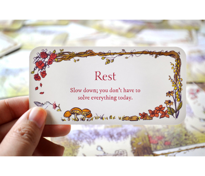 Оракул Таинственного Сада - Secret Garden Inspiration Cards: Enchanting Messages from Quiet Spaces. Rockpool Publishing