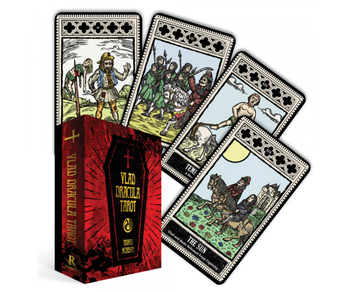 Таро Влада Дракули - Vlad Dracula Tarot. Rockpool Publishing