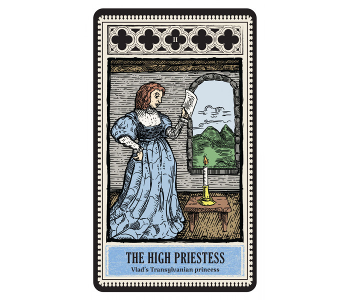 Таро Влада Дракули - Vlad Dracula Tarot. Rockpool Publishing