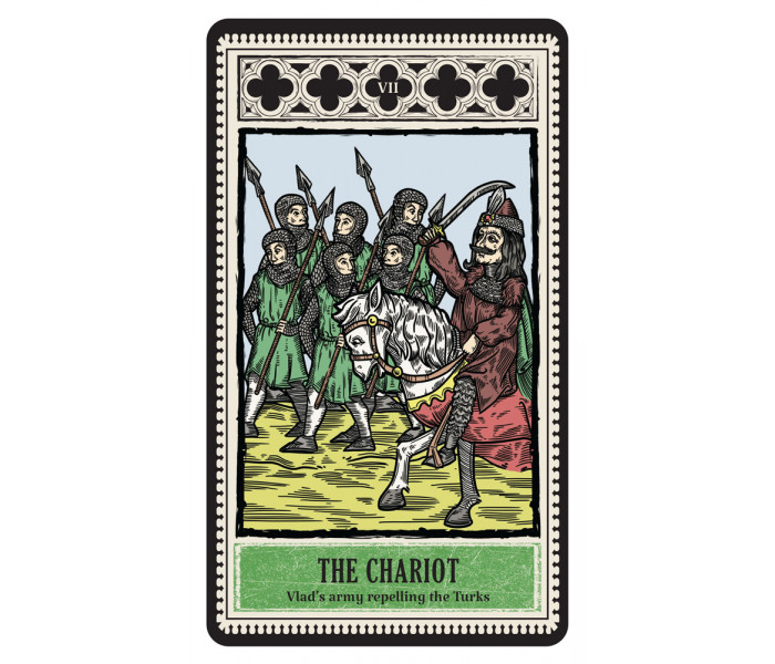 Таро Влада Дракули - Vlad Dracula Tarot. Rockpool Publishing