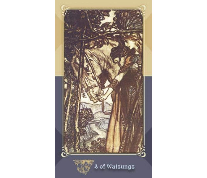 Таро Цикл Кольца - The Ring Cycle Tarot. Schiffer Publishing